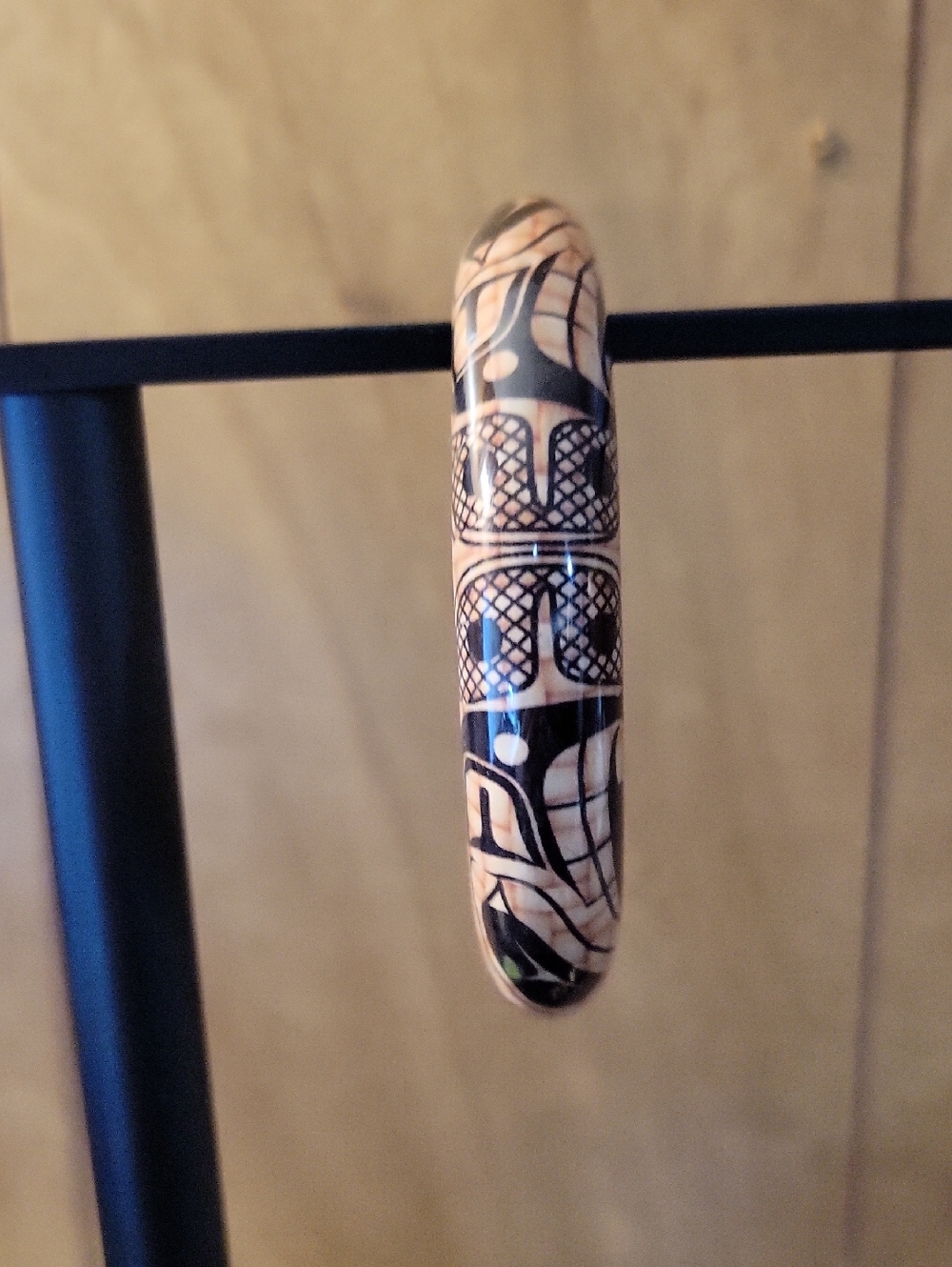 Vintage Haidi Thunderbird Bangle By Gordon White, Indigenous Pacific Northwest